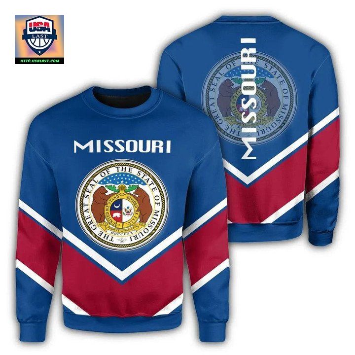Missouri Coat Of Arms Sweater Lucian Style J5W