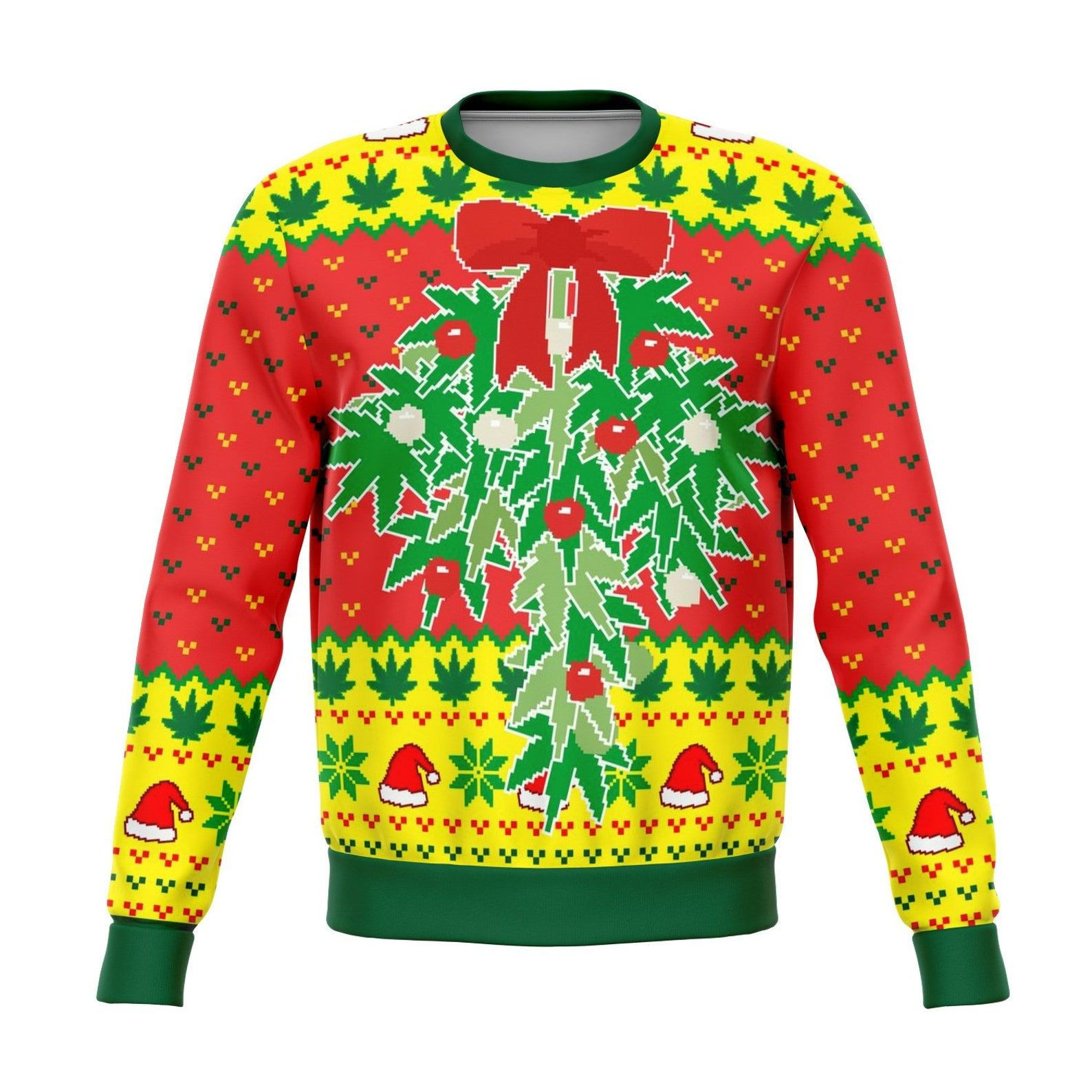 Mistlestoned Ugly Christmas Sweater,