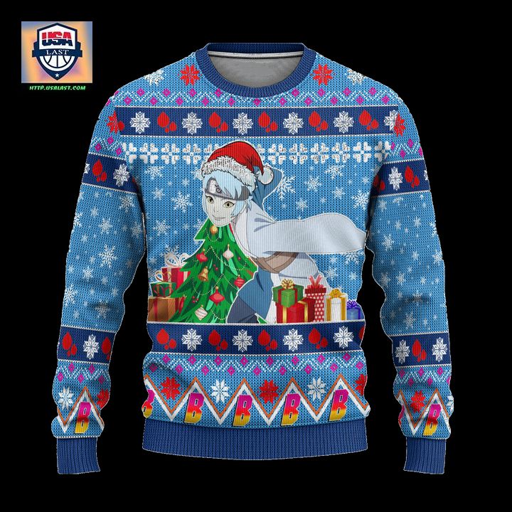 Mitsuki Anime Ugly Christmas Sweater Custom Boruto Xmas Gift