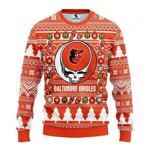 Mlb Baltimore Orioles Ugly Christmas Sweater, Perfect Holiday Gift