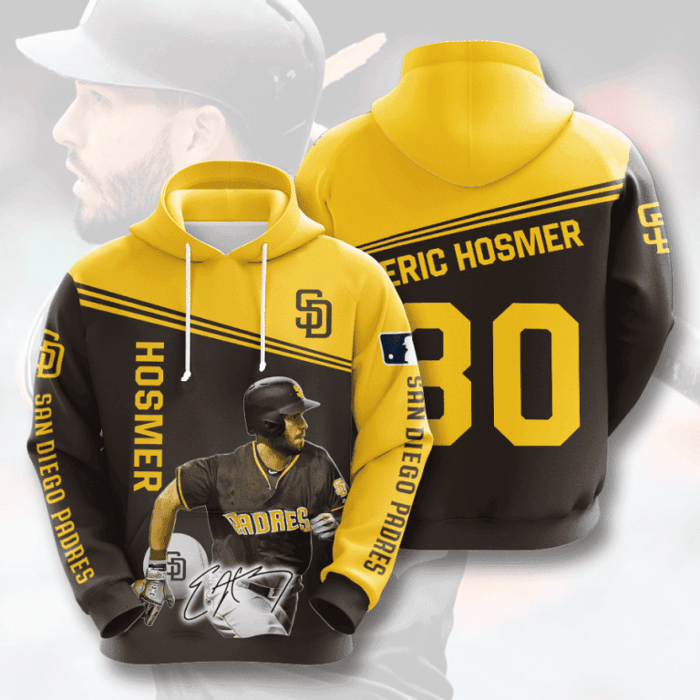 MLB San Diego Padres 3D All Over Print Hoodie & Zip Hoodie
