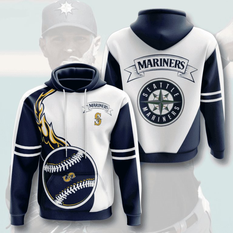 MLB Seattle Mariners 3D All Over Print Hoodie & Zip Hoodie