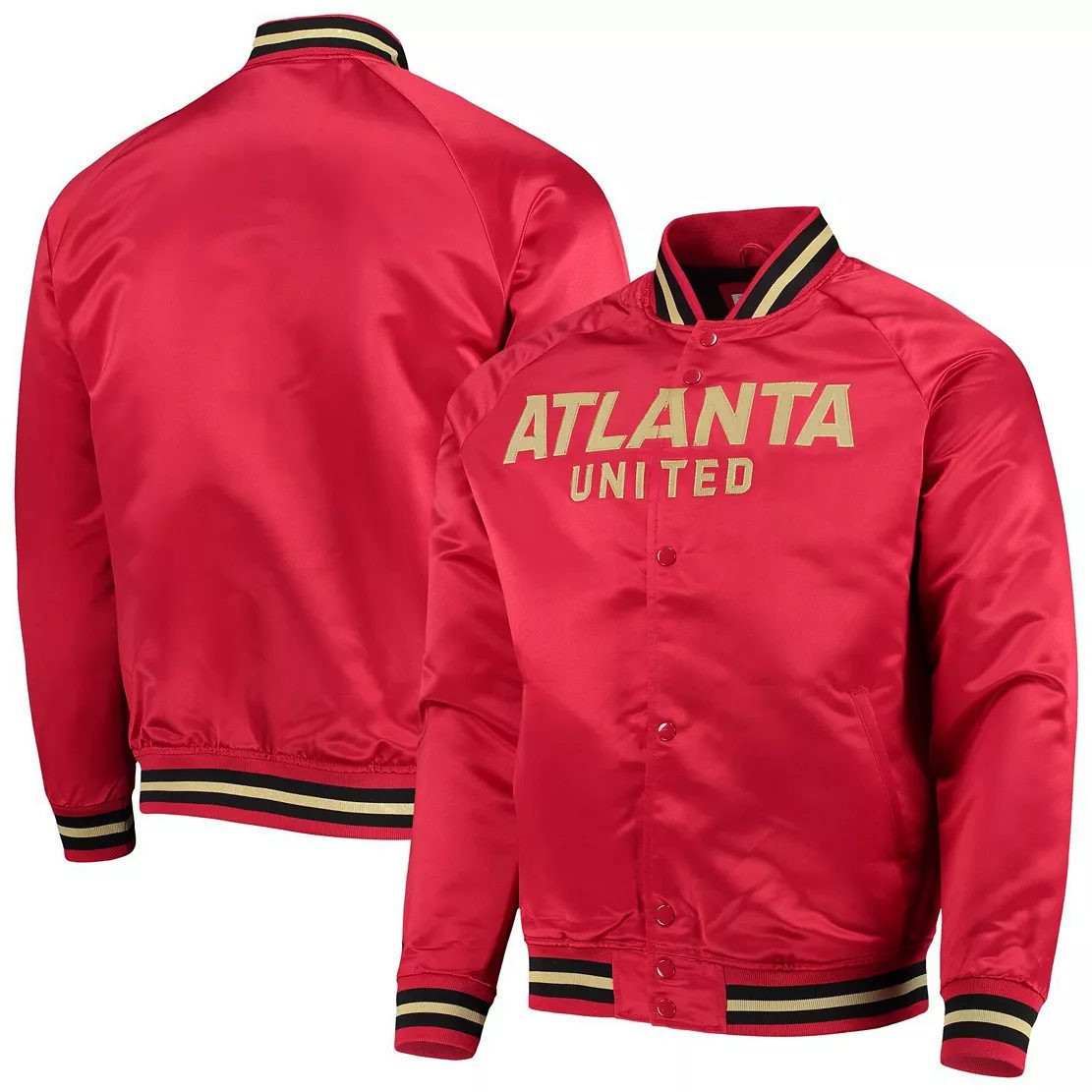 Mls Atlanta United FC Red Bomber Jacket | Streetwear Jacket for Men & Women | Fan Gift