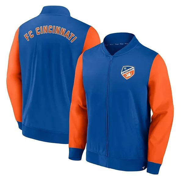 Mls FC Cincinnati Royal Orange Bomber Jacket | Streetwear Jacket for Men & Women | Fan Gift