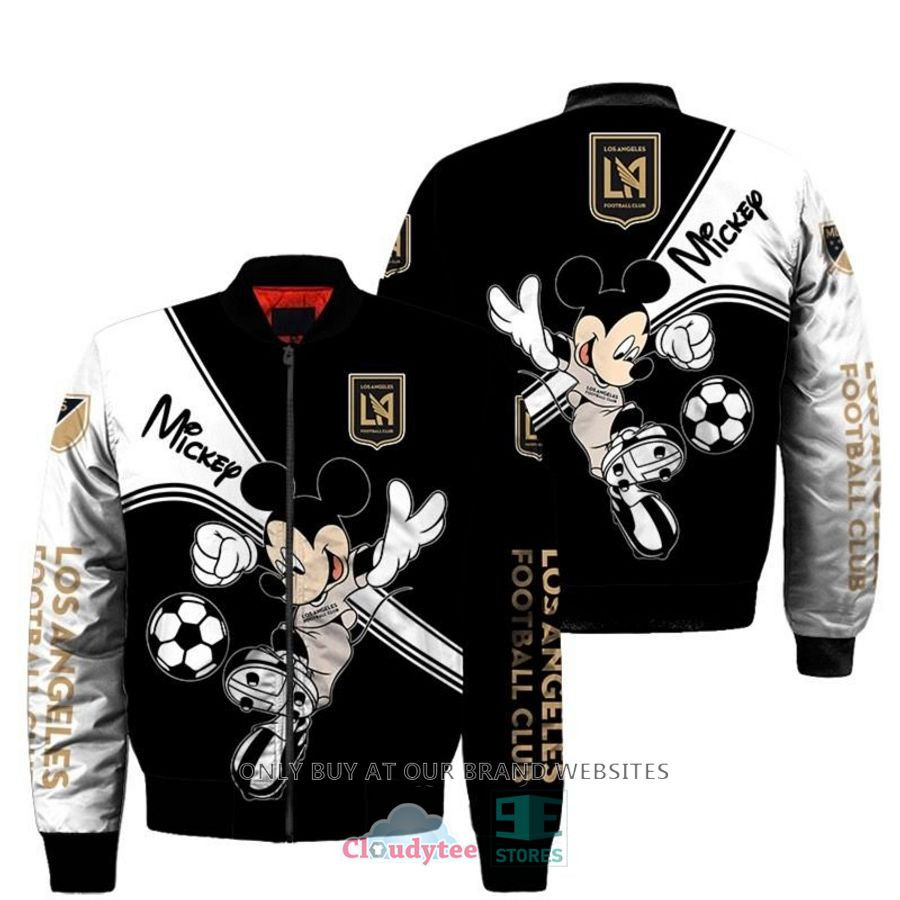 Mls Los Angeles FC Mickey Mouse Bomber Jacket | Streetwear Jacket for Men & Women | Fan Gift