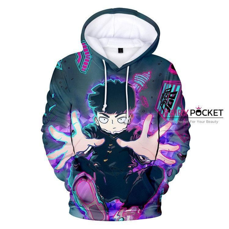 Mob Psycho 100 Shigeo Kageyama 3D All Over Print Hoodie & Zip Hoodie