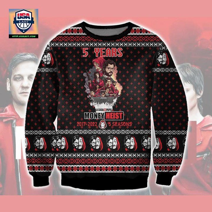 Money Heist Christmas Sweater