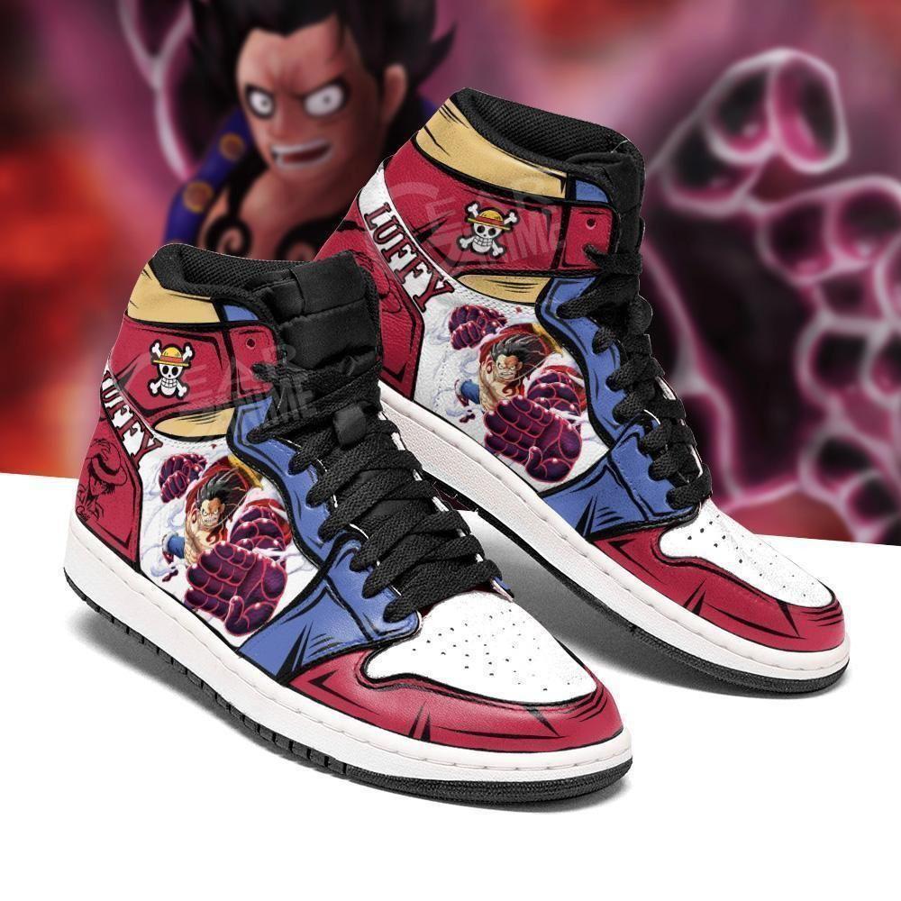 Monkey D Luffy Gear 4 One Piece Anime Shoes Sport Air Jd Sneakers