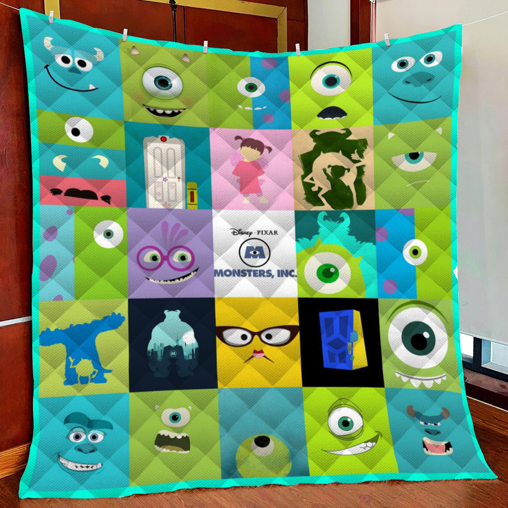 Monsters, Inc. Fleece Blanket Quilt Blanket