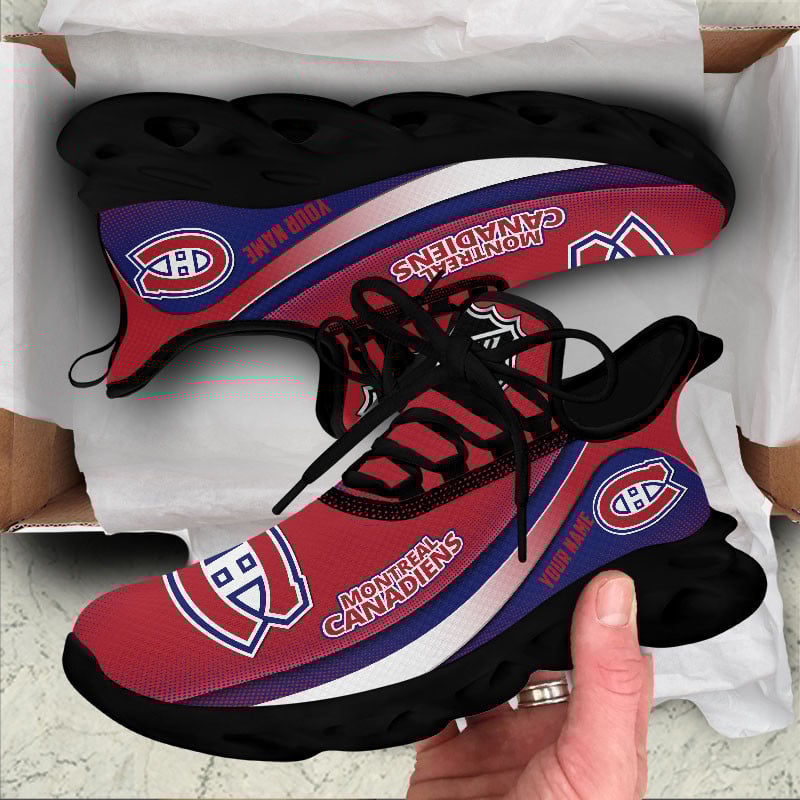Montreal Canadiens Max Soul Shoes Sneakers for Men And Women – NHL Hockey Fan Shoes, Team Sneakers - Image 6