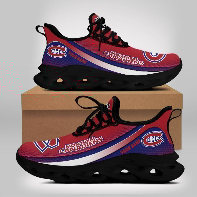 Montreal Canadiens Max Soul Shoes Sneakers for Men And Women – NHL Hockey Fan Shoes, Team Sneakers - Image 5