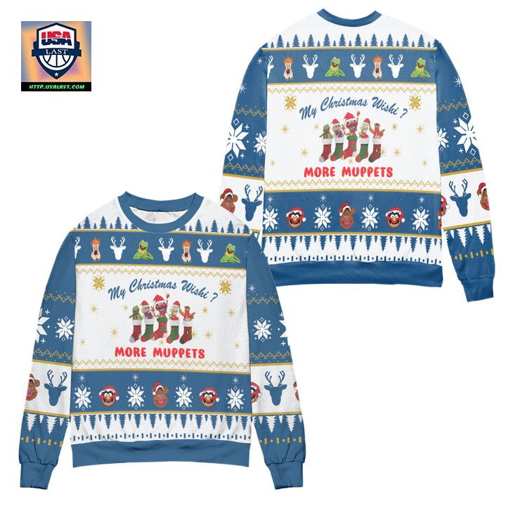 More Muppets My Christmas Wish Ugly Christmas Sweater