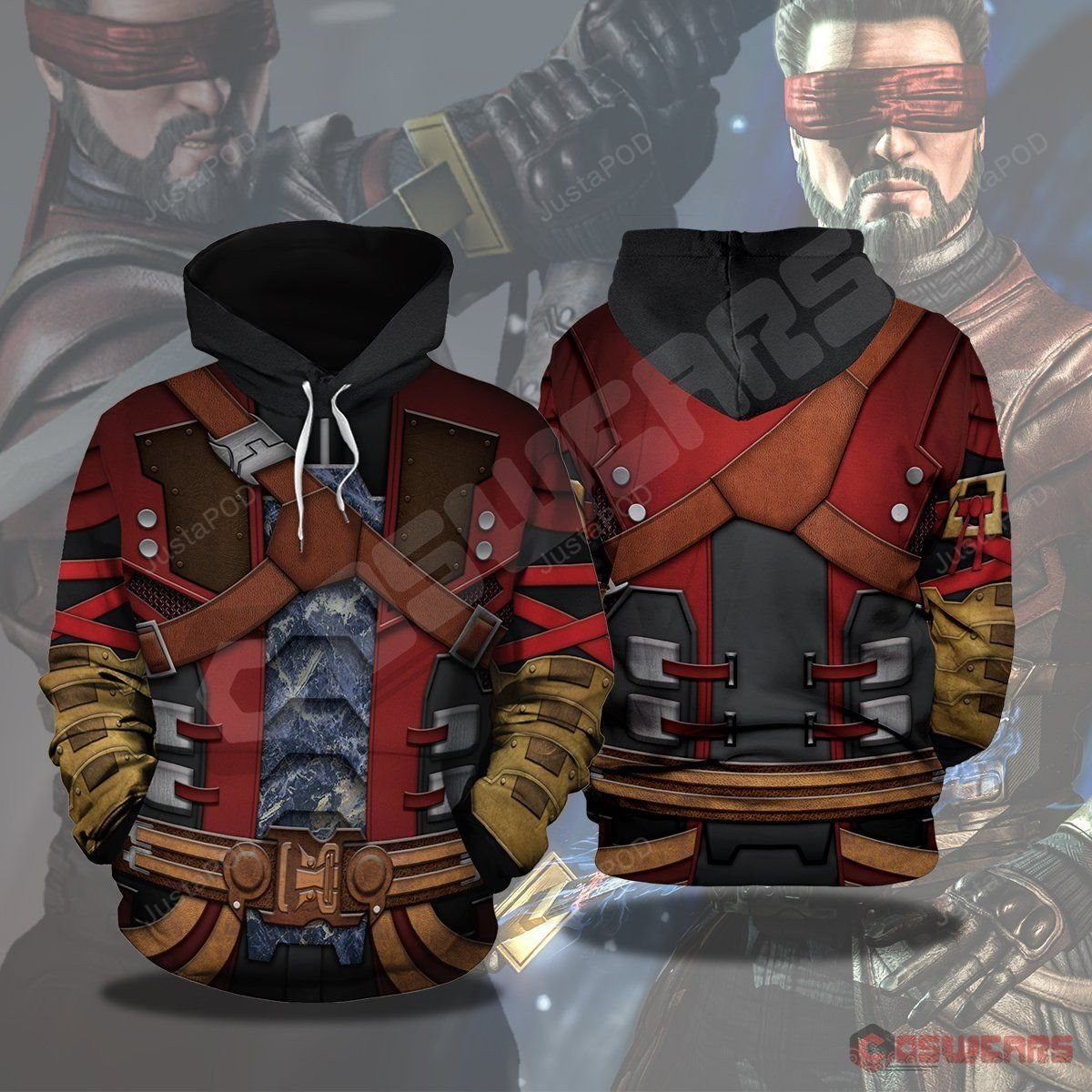 Mortal Kombat Kenshi 3D All Over Print Hoodie & Zip Hoodie
