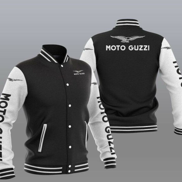 Moto Guzzi Motorcycles Automobile Baseball Jacket for Men & Women | Vehicle Brand Fan Gift