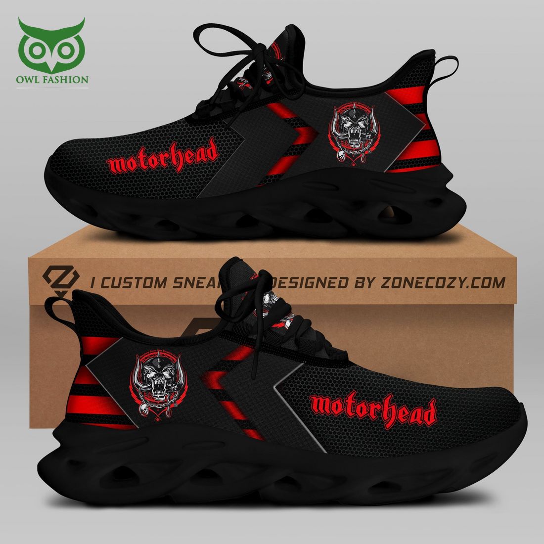 Motorhead Max Soul Shoes Sneakers for Men And Women – Casual Shoes, Streetwear Shoes