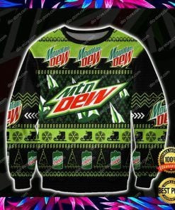 Mountain Dew Ugly Christmas Sweater,