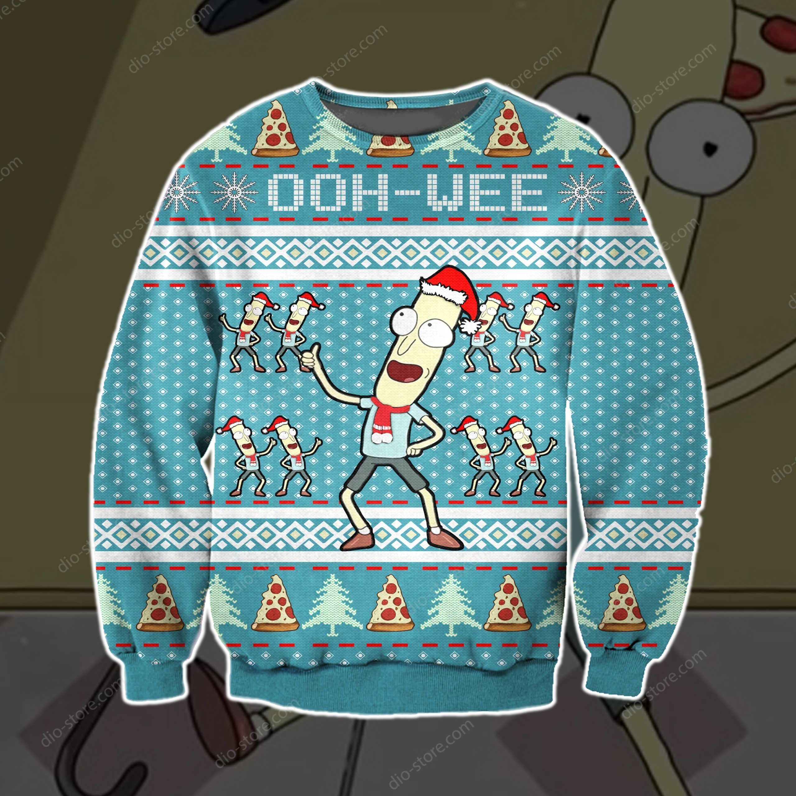 Mr. Poopy Butthole Knitting Pattern 3D Print Ugly Sweater