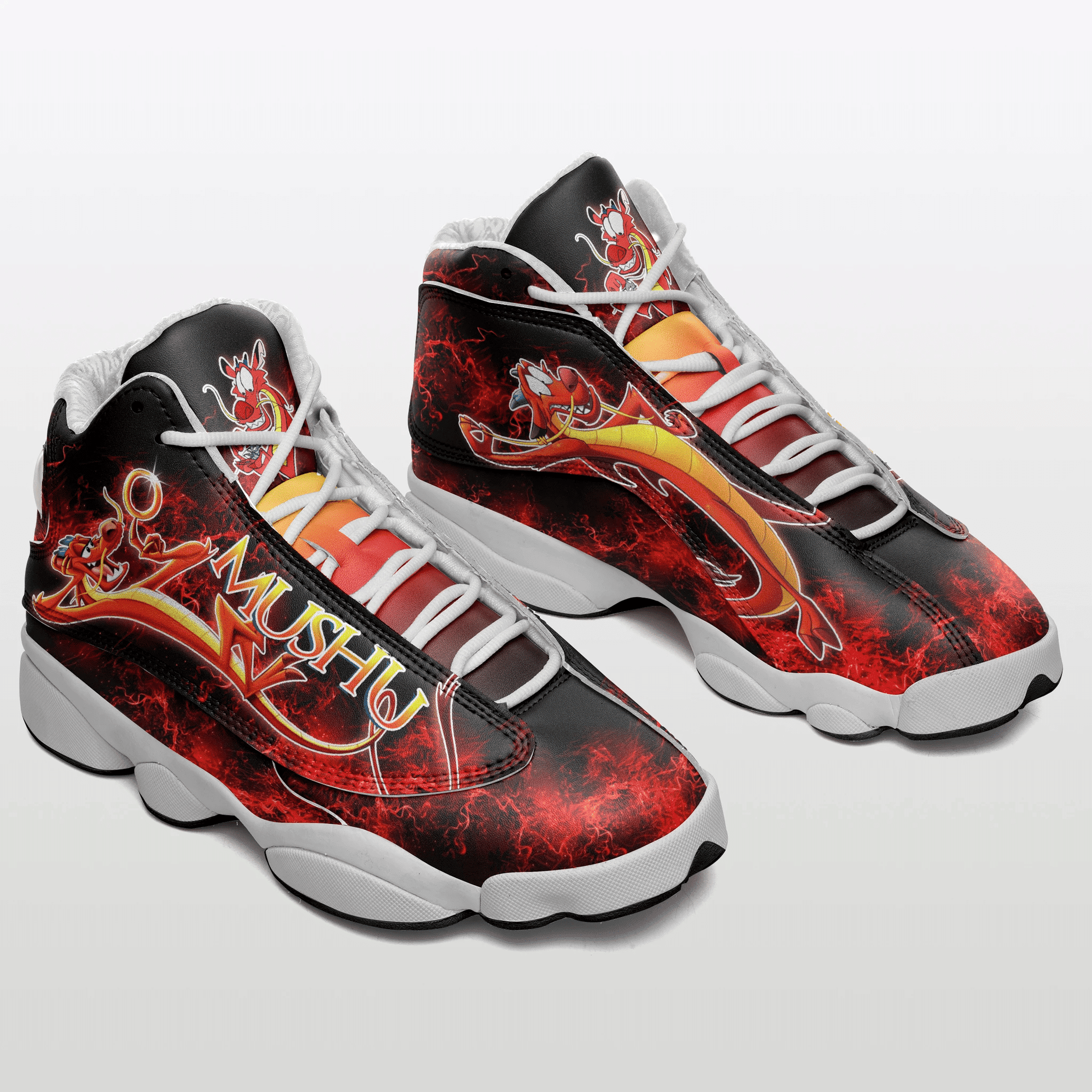 Mushu Mulan Walt Disney Pictures Jd13 Sneaker Shoes