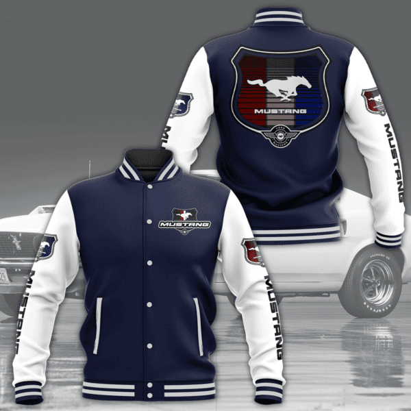 Mustang Car Fashion Baseball Jacket for Men & Women | Vehicle Brand Fan Gift