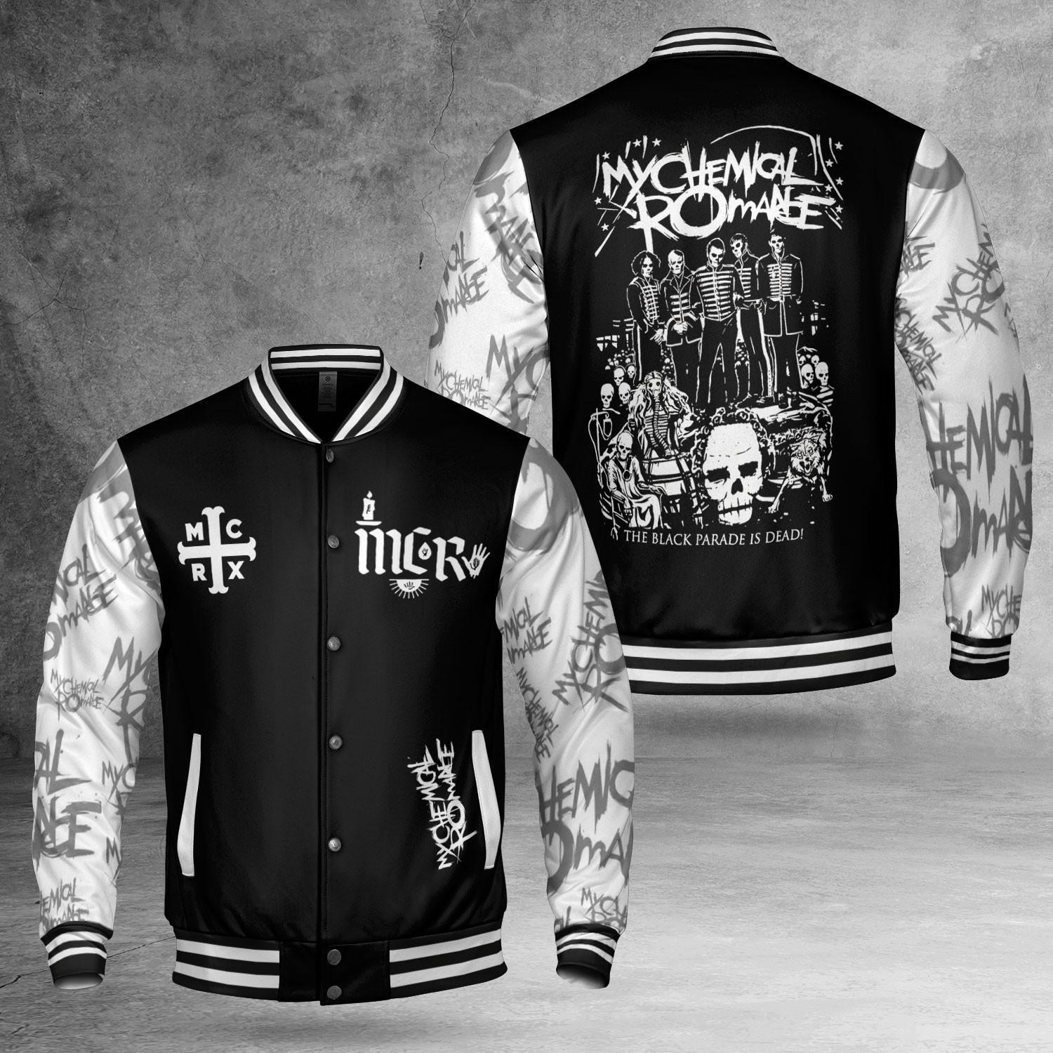 My Chemical Romance Fashion Baseball Jacket for Men & Women | Music Fan Gift