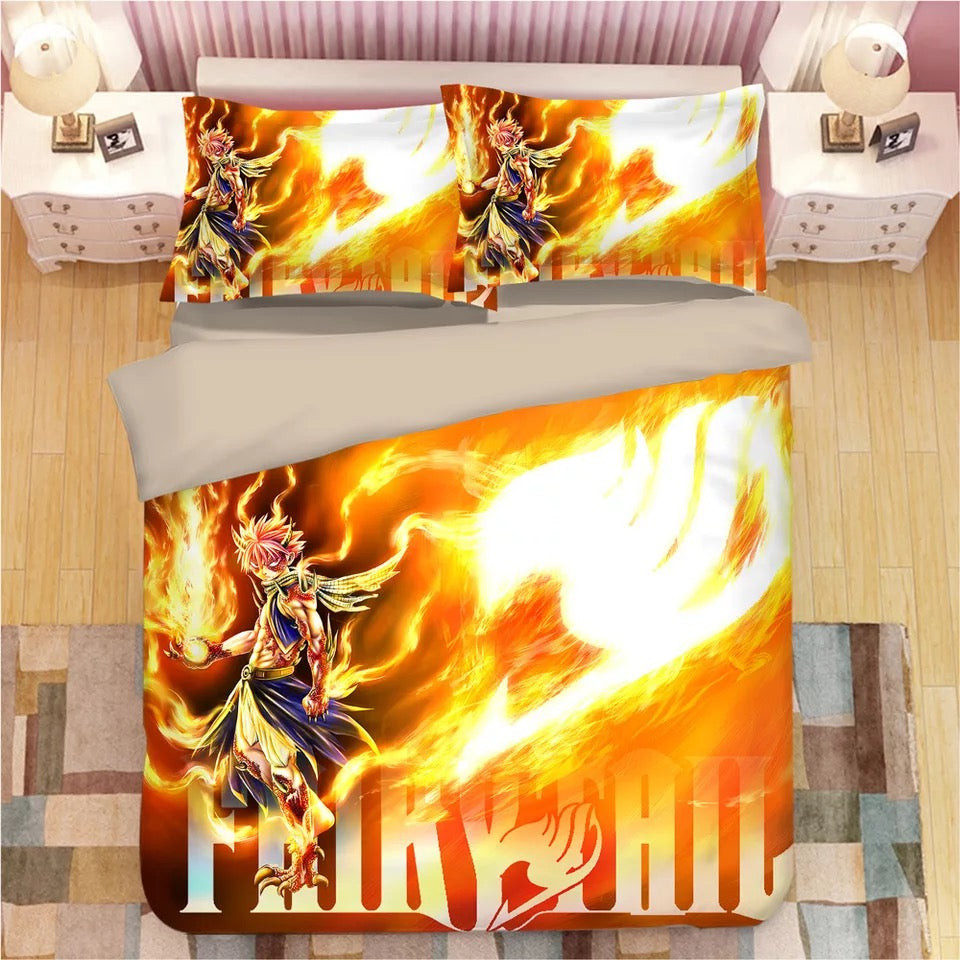 My Hero Academia Bakugou Katsuki Duvet Cover Quilt Cover Pillowcase Bedding Set Bed Linen Home Bedroom Decor