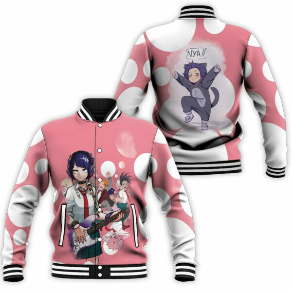 My Hero Academia Kyoka Jiro Guitar Rock Anime Baseball Jacket for Men & Women | Anime Fan Gift