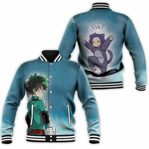 My Hero Academia Midoriya Izuku Fight Suit Anime Baseball Jacket for Men & Women | Anime Fan Gift