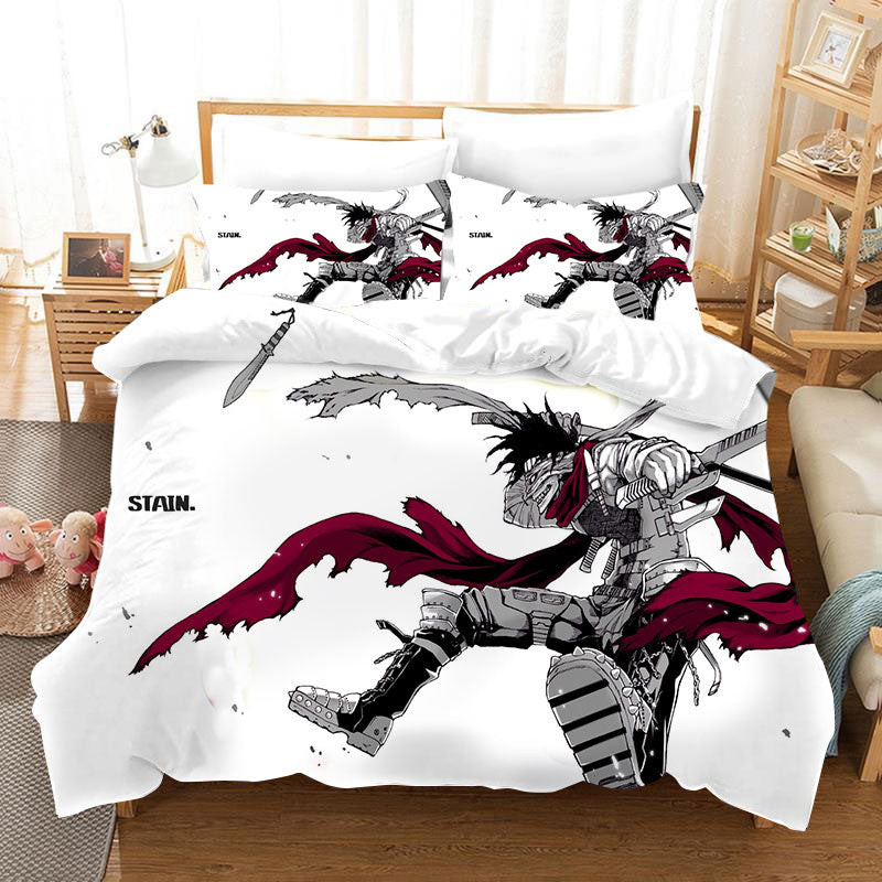 My Hero Academia Season 4 Duvet Cover Quilt Cover Pillowcase Bedding Set Bed Linen Home Bedroom Decor