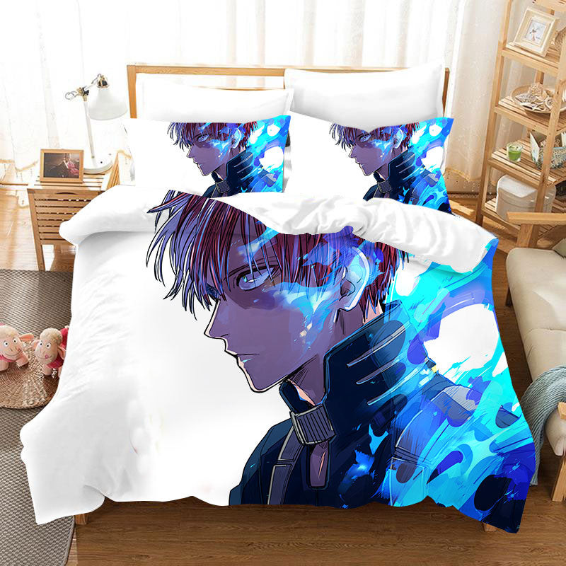 My Hero Academia Season 4 Duvet Cover Quilt Cover Pillowcase Bedding Set Bed Linen Home Bedroom Decor