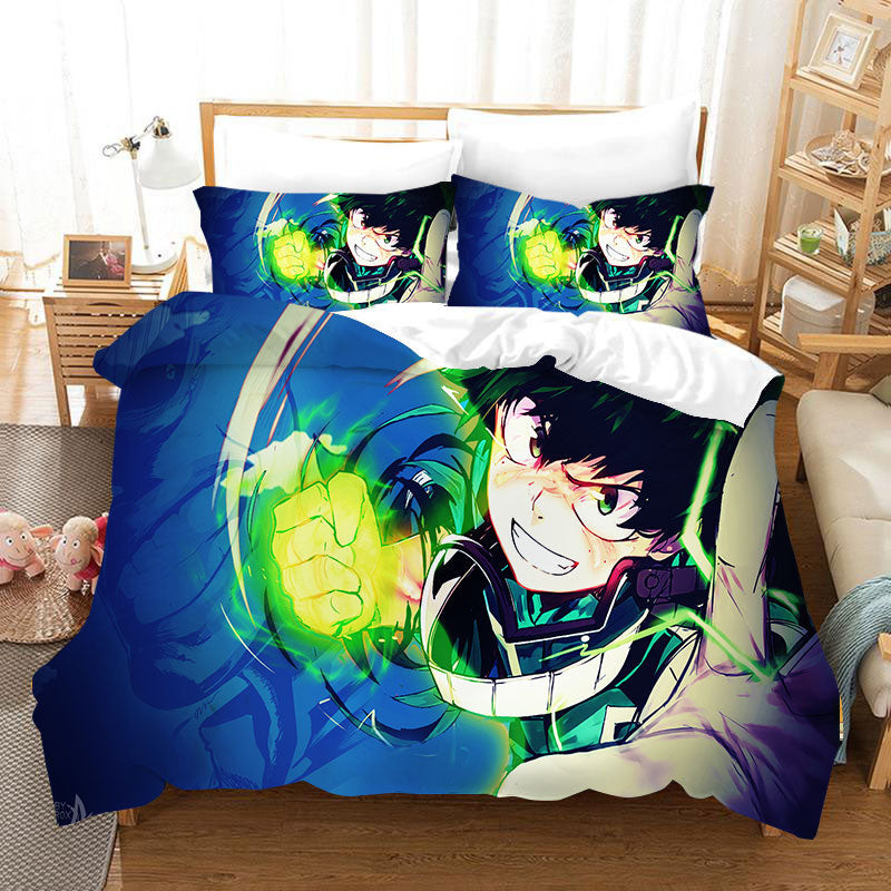 My Hero Academia Season 4 Duvet Cover Quilt Cover Pillowcase Bedding Set Bed Linen Home Bedroom Decor