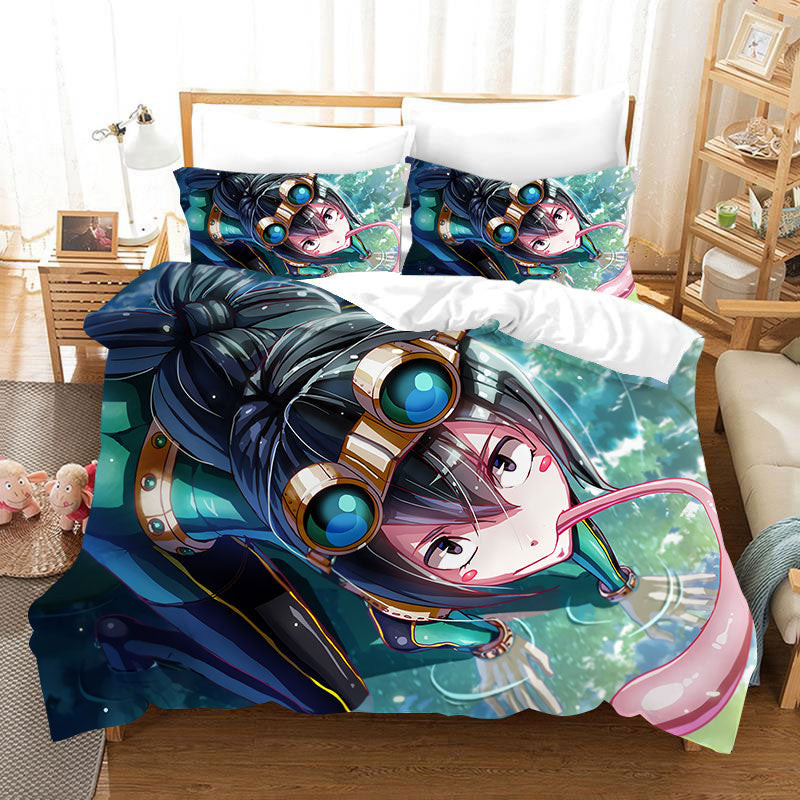 My Hero Academia Season 4 Duvet Cover Quilt Cover Pillowcase Bedding Set Bed Linen Home Bedroom Decor