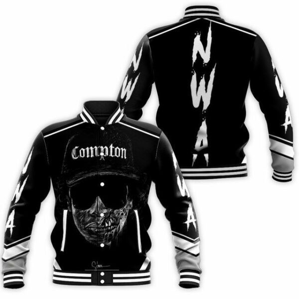 N.W.A Eazy-E Zombie Hip Hop Baseball Jacket for Men & Women | Music Fan Gift