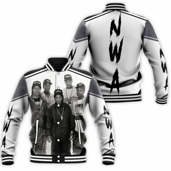 N.W.A Legend Hip Hop Baseball Jacket for Men & Women | Music Fan Gift