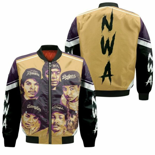 N.w.a Legendary Rappers Bomber Jacket | Music Jacket for Men & Women | Music Fan Gift