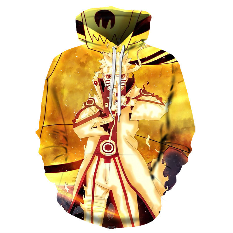 Naruto 3D All Over Print Hoodie & Zip Hoodie