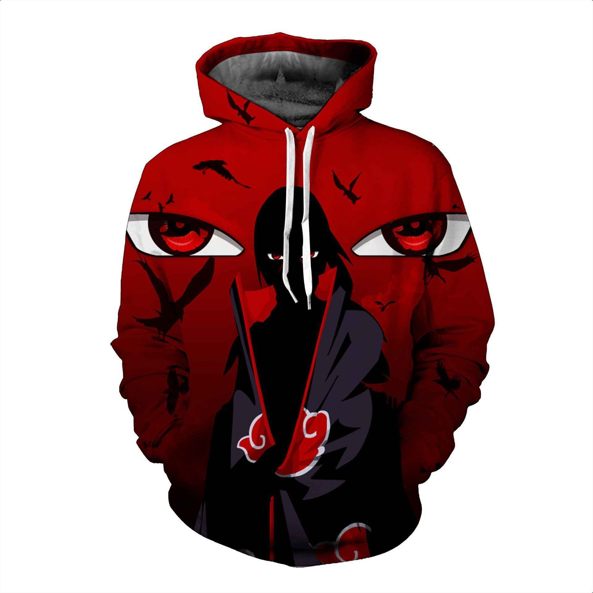 Naruto 3D All Over Print Hoodie & Zip Hoodie