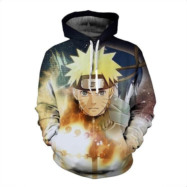 Naruto 3D All Over Print Hoodie & Zip Hoodie