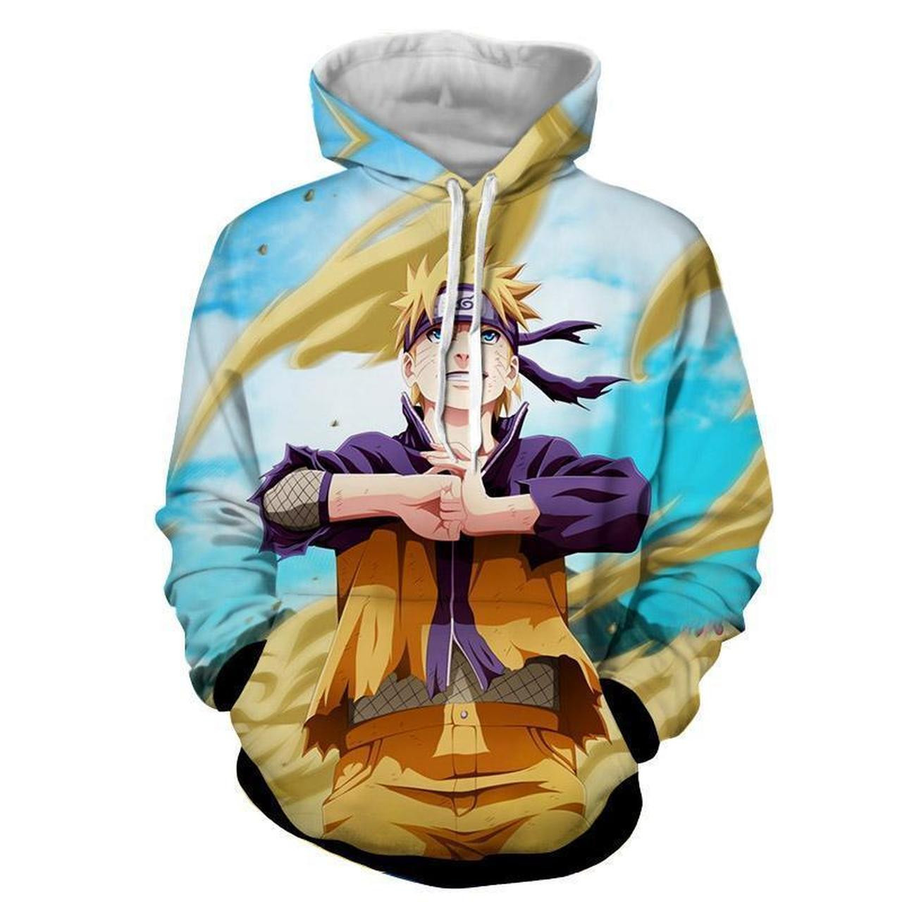 Naruto 3D All Over Print Hoodie & Zip Hoodie
