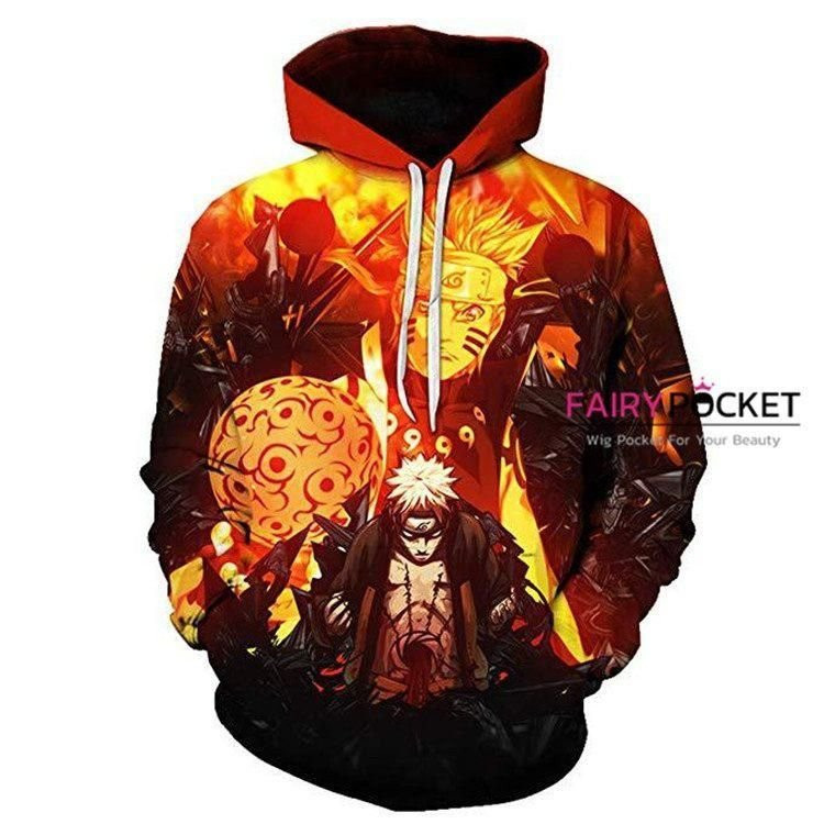 Naruto 3D All Over Print Hoodie & Zip Hoodie