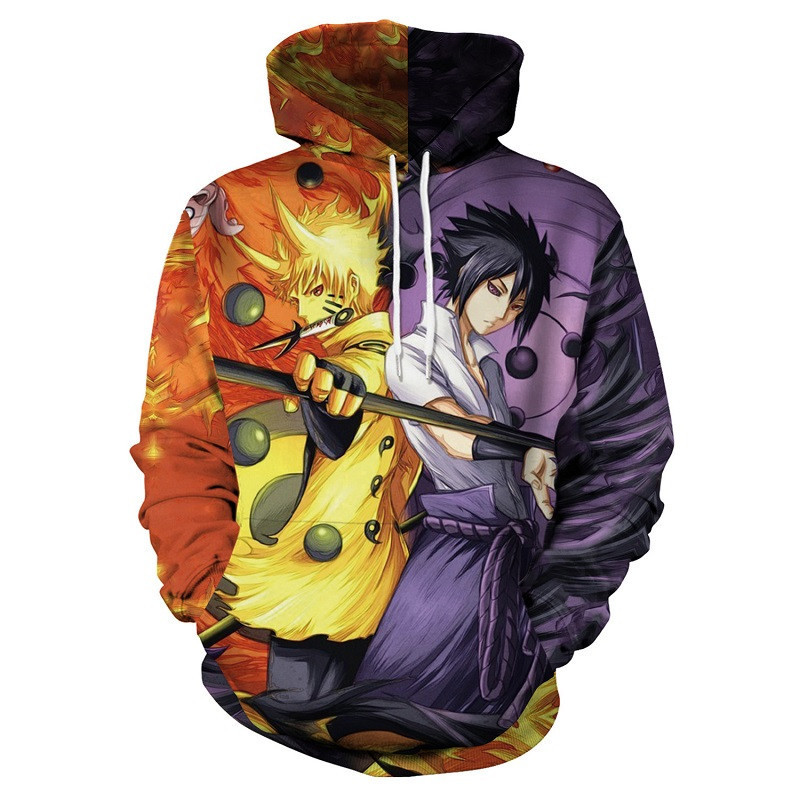 Naruto 3D All Over Print Hoodie & Zip Hoodie