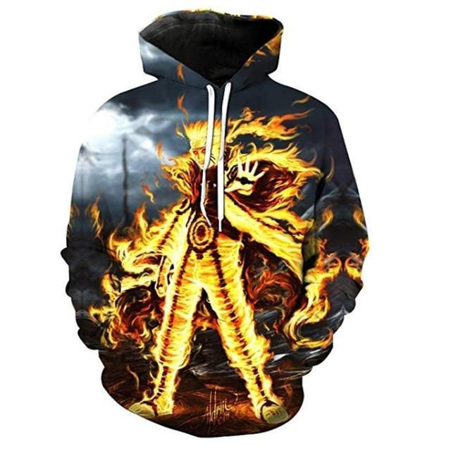 Naruto 3D All Over Print Hoodie & Zip Hoodie