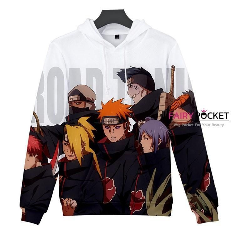 Naruto Akatsuki 3D All Over Print Hoodie & Zip Hoodie