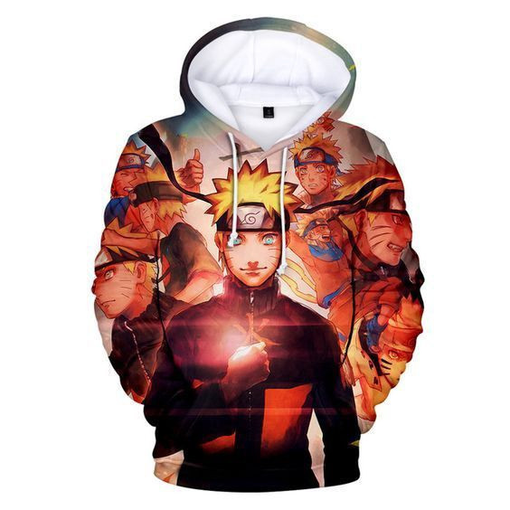 Naruto Anime 3D All Over Print Hoodie & Zip Hoodie