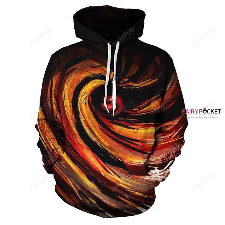 Naruto Black 3D All Over Print Hoodie & Zip Hoodie