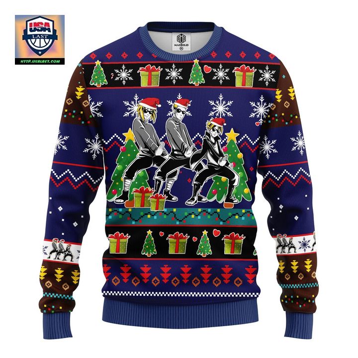 Naruto Boruto Minato Funny Ugly Christmas Sweater Amazing Gift Idea Thanksgiving Gift