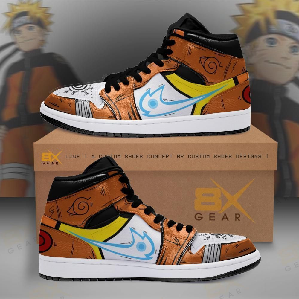Naruto Chakra Lighting Ball For Fan Anime Shoes Sport Air Jd Sneakers