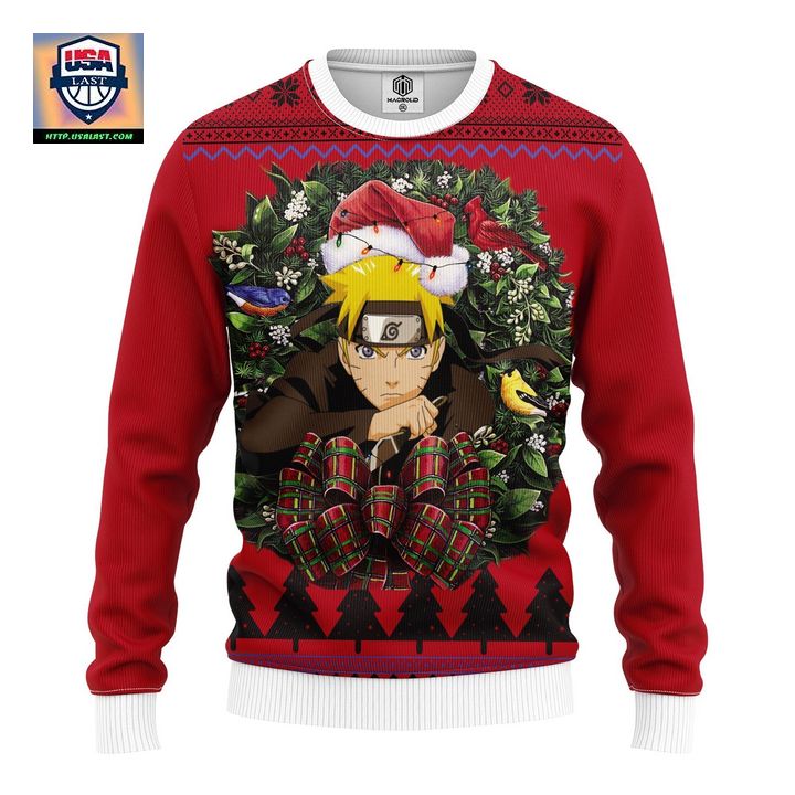 Naruto Cool Noel Mc Ugly Christmas Sweater Thanksgiving Gift