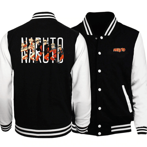 Naruto Fashion Baseball Jacket for Men & Women | Anime Fan Gift