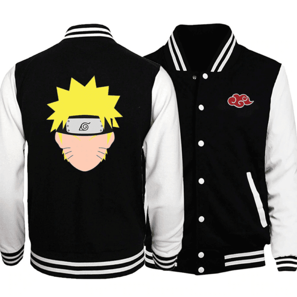 Naruto Fashion Baseball Jacket for Men & Women | Anime Fan Gift