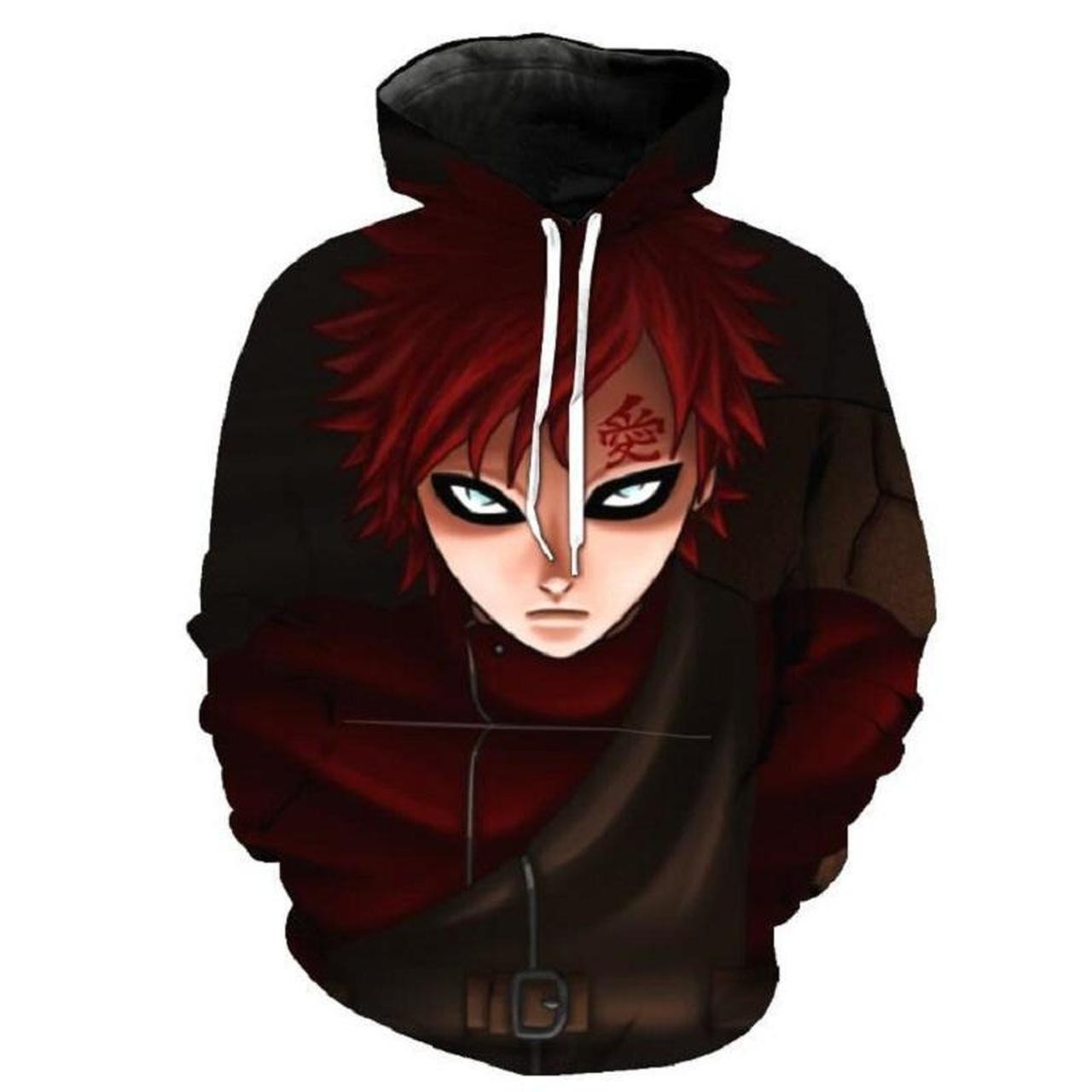Naruto Gaara 3D All Over Print Hoodie & Zip Hoodie